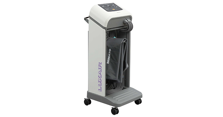 ブーツ式マッサージ器